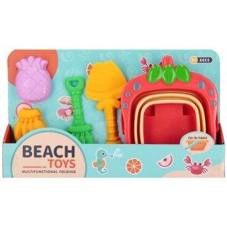 Wiaderko sylikonowe + akcesoria Mega Creative (553132)