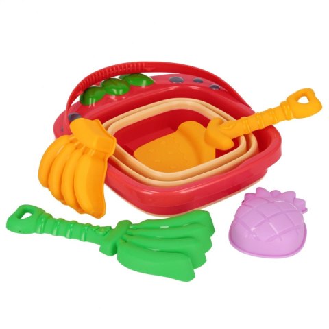 Wiaderko sylikonowe + akcesoria Mega Creative (553132)