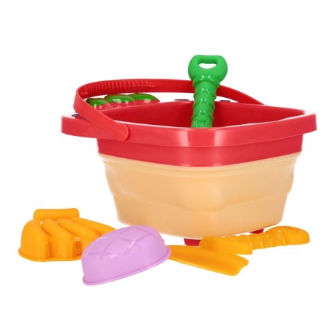 Wiaderko sylikonowe + akcesoria Mega Creative (553132)