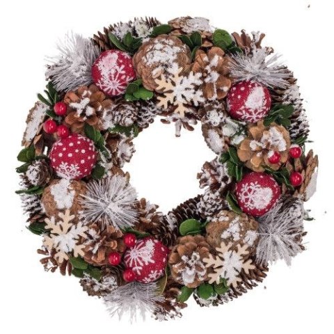 Wianek świąteczny 30cm Home And Garden (5226)