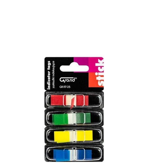 Zakładki indeksujące w podajniku 25k [mm:] 45x12 Grand (150-1479)