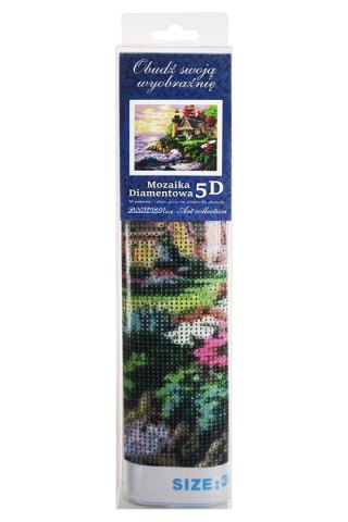 Zestaw kreatywny Diamentowa mozaika 30x40cm Latarnia morska Titanum Craft-fun (TMS24909)