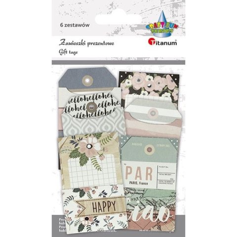 Bileciki do prezentów Craft-Fun Series z kopertami Titanum (DIY-19307)