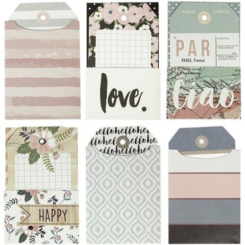 Bileciki do prezentów Craft-Fun Series z kopertami Titanum (DIY-19307)