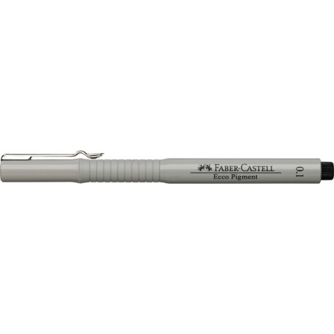 Cienkopis kreślarski Ecco Pigment wkład czarny 0,1mm 1kol. Faber Castell (FC166199)
