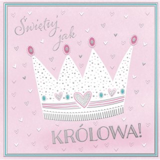 Kartka składana kw KARNET KW TŁ KRÓLOWA Henry (5907465666008)