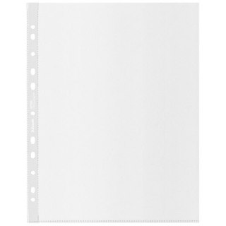 Koszulki na dokumenty Recycled Maxi groszkowa A4 kolor: bezbarwny typu U 100 mic. Esselte (627503)