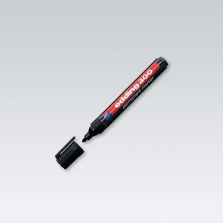 Marker permanentny wkład czarny 1,5-3,00mm okrągła końcówka Edding