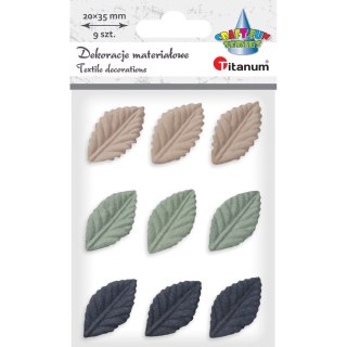 Ozdoba materiałowa Craft-Fun Series listki Titanum (ZD-003)
