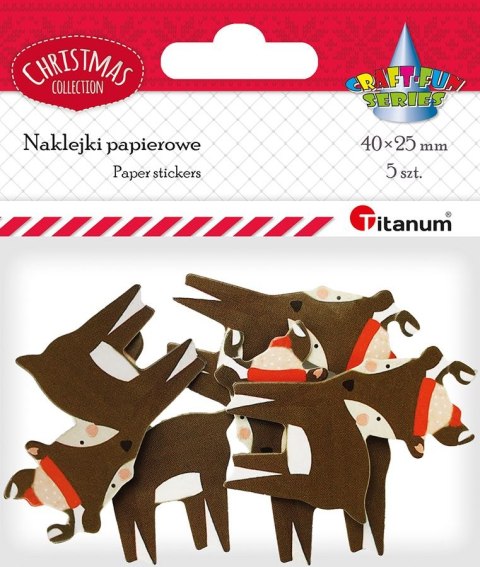 Ozdoba papierowa Craft-Fun Series renifer Titanum (DIY-CH-MA-017)