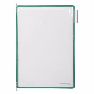 Panele prezentacyjne A4 Tarifold 10 sztuk kolor zielony