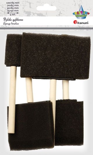 Pędzel Craft-Fun Series gąbka do malowania nr mix Titanum (YZCD-10)