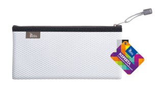 Teczka plastikowa na suwak biała z suwakiem biały [mm:] 240x120 Tetis (BT609-B)