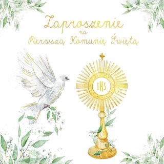 Zaproszenie KW Komunia GOŁAB Z HOSTI Henry (5905701485468)