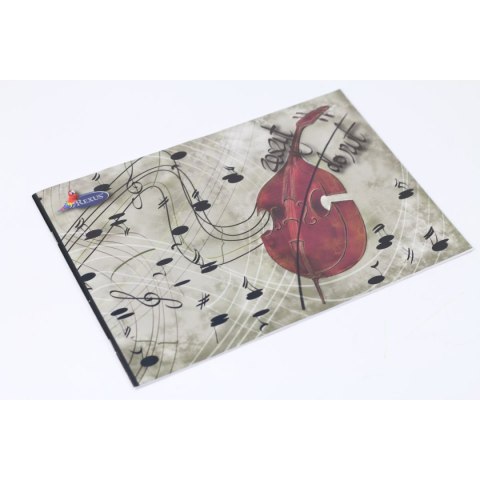 Zeszyt do nut A4 16k. 70g [mm:] 295x205 Rexus (607371)