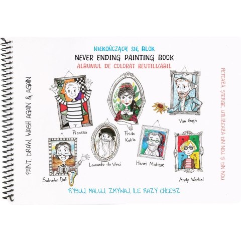 Blok rysunkowy BLOK POZIOMY MALARZE sfu3031 biały 10k [mm:] 250x350 Strigo (8681379330312)