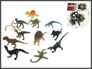 Figurka Dinozaury 7-8cm 12sztuk Hipo (HHZ15)