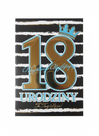 Kartka składana A5 A5 18 PRISON BLUE Henry (5908451980702)