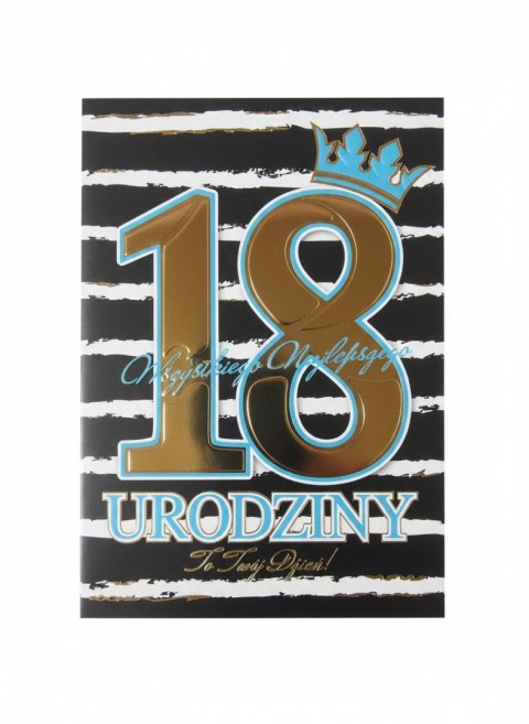 Kartka składana A5 A5 18 PRISON BLUE Henry (5908451980702)