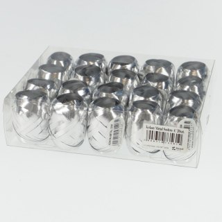 Kokon metalizowany konon 20m srebrny Rosa