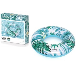 Koło do pływania Z Palmami Niebieskie 119 Best Way (9659)