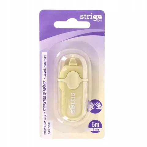 Korektor w taśmie (myszka) mini 5x6 [mm*m] Strigo (SSC452)