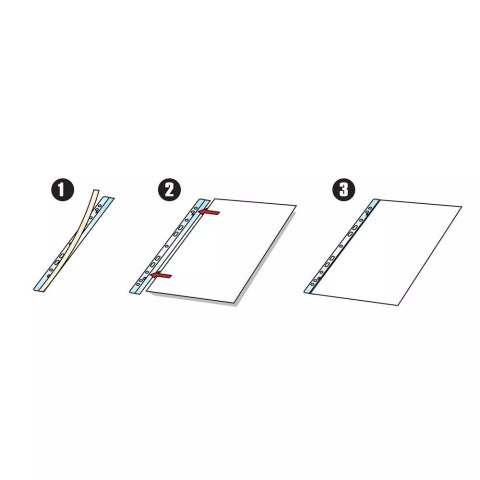 Listwa archiwizacyjna samoprzylepna A4