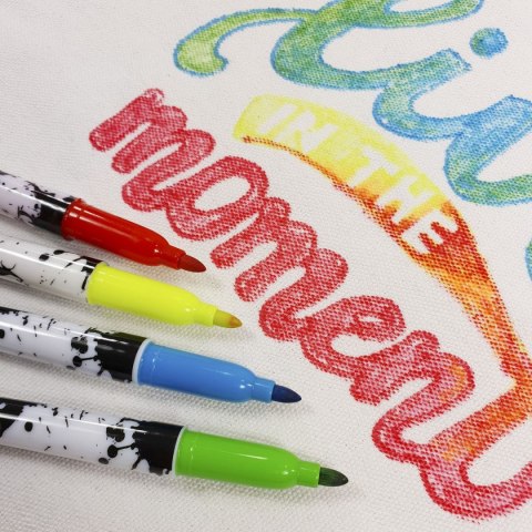 Marker specjalistyczny do tkanin wkład mix okrągła końcówka Kidea (MOT5KA)