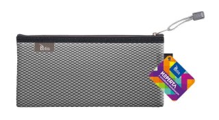 Teczka plastikowa na suwak czarna z suwakiem czarny [mm:] 240x120 Tetis (BT609-V)