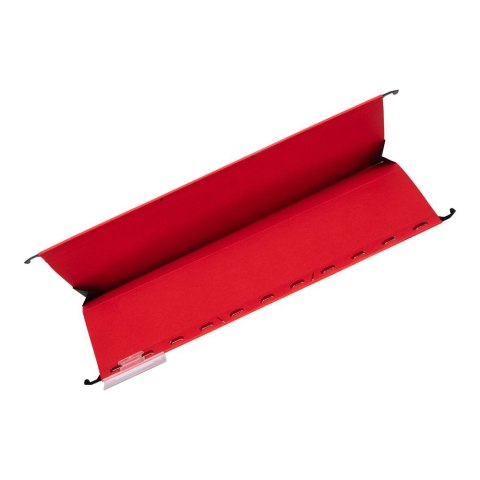 Teczka zawieszkowa A4 Chic Ultimate z płóciennymi bokami czerwony karton 230g Elba (100552105)