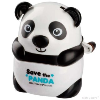 Temperówka na korbkę PANDA NA KORBKĘ Deli (E0518)