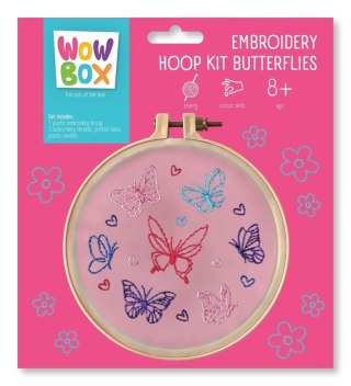 Zestaw kreatywny dla dzieci Wow Box do haftowania Motylki Tm Toys (WOW0920)