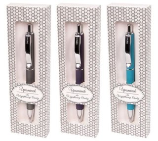 Długopis wielkopojemny wkład niebieski 1,0mm Cresco (830203)