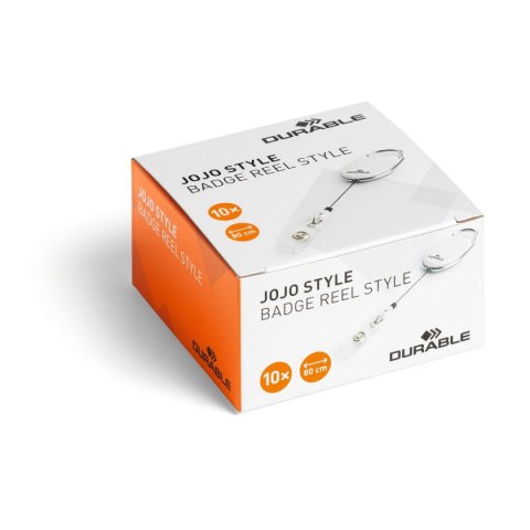 Identyfikator biały 4005546984575 Durable (832402)