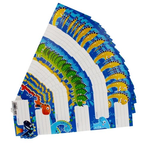 Naklejka na zeszyt Dino Starpak (494387)