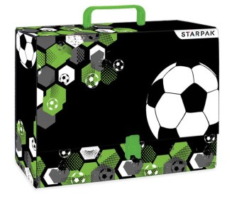 Teczka z szerokim grzbietem na klips Football A4 mix Starpak (553551)