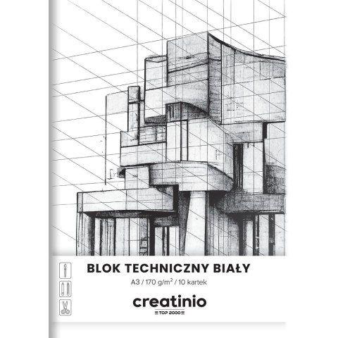 Blok techniczny A3 10k Top 2000