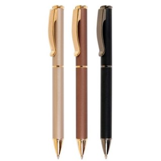 Długopis wielkopojemny Exclusive-S metalowy wkład niebieski 1,0mm Cresco (830141)