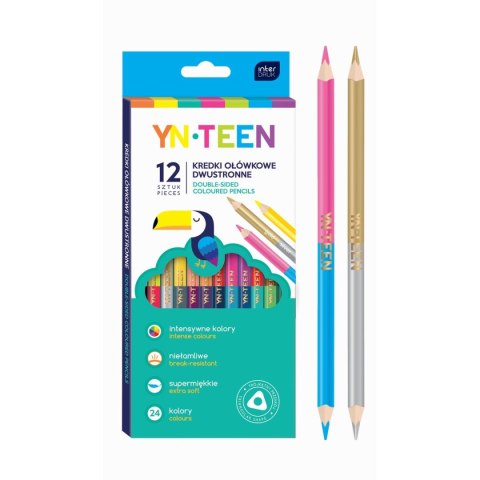 Kredki ołówkowe 24 kol. Noster (KRE41)