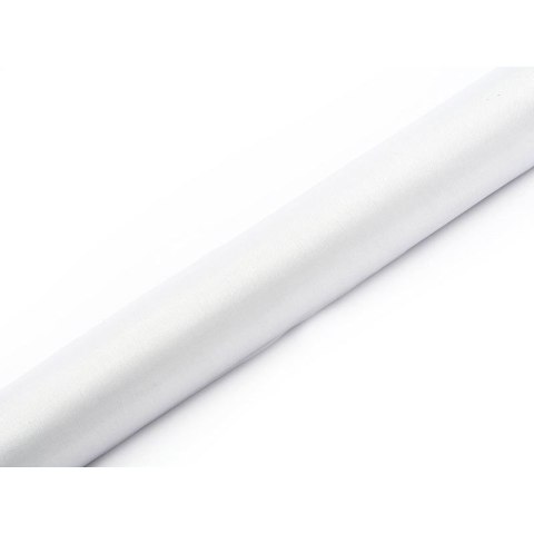 Organza organza Gładka 0,36x9 [mm x m] biała Partydeco (ORPO -008)
