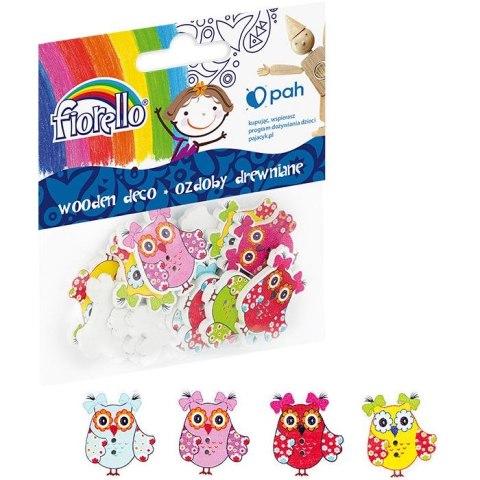 Ozdoba drewniana Sowa Fiorello (GR-WD605)