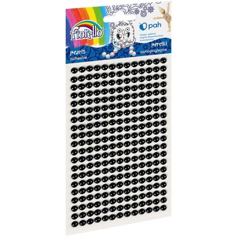 Perełki czarny Fiorello (GR-PS162-10)