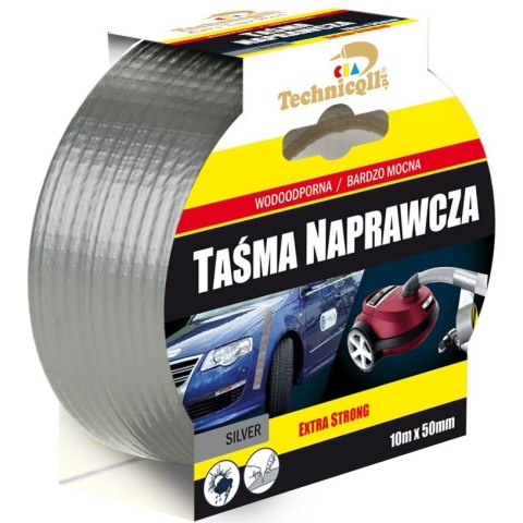Taśma specjalnego przeznaczeniax10 [mm x m] srebrna Technicqll (T-284)