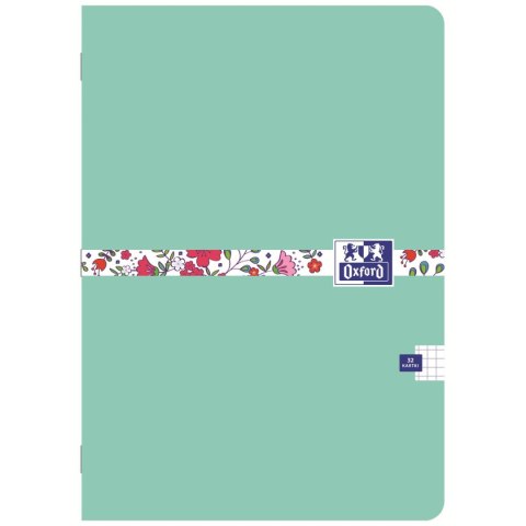 Zeszyt A5 FLORAL 32k. 90g krata Oxford (400150841)