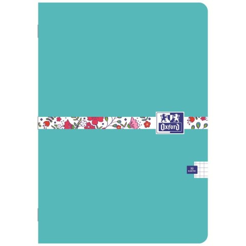Zeszyt A5 FLORAL 32k. 90g krata Oxford (400150841)