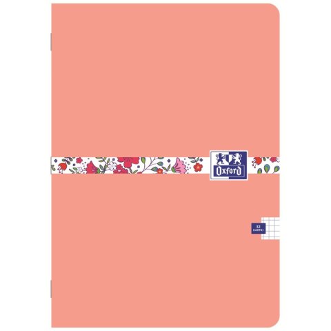 Zeszyt A5 FLORAL 32k. 90g krata Oxford (400150841)