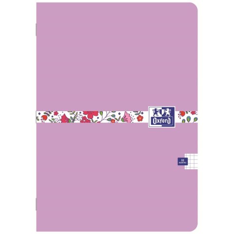 Zeszyt A5 FLORAL 32k. 90g krata Oxford (400150841)