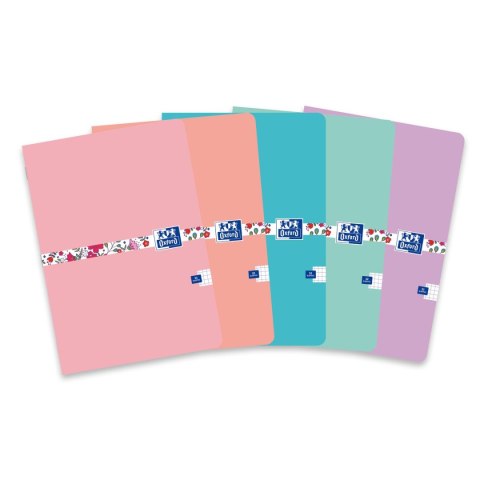 Zeszyt A5 FLORAL 32k. 90g krata Oxford (400150841)