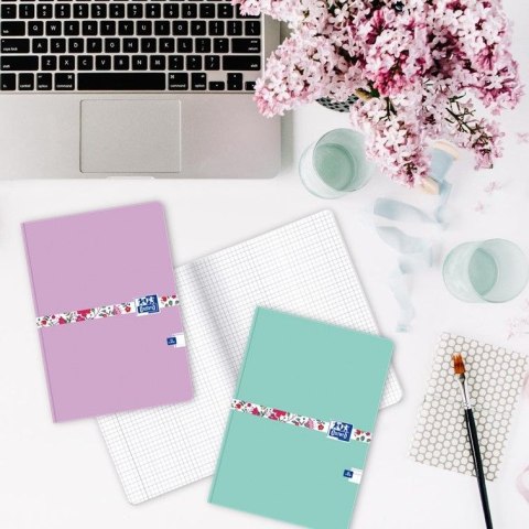 Zeszyt A5 FLORAL 32k. 90g krata Oxford (400150841)