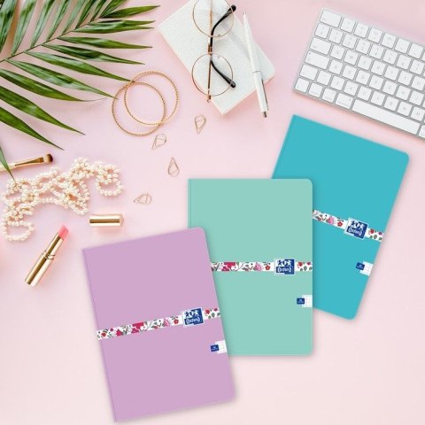 Zeszyt A5 FLORAL 32k. 90g krata Oxford (400150841)